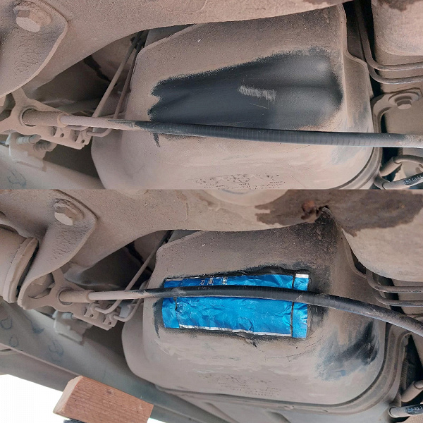 В Lada Vesta NG обнаружился необычный дефект — протирается бензобак. Дилеры ждут предписание от завода, а владельцы машин решают проблему самостоятельно